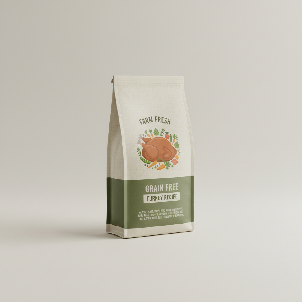 Farm Fresh Grain Free Turkey Recipe Dog Food - Image 1